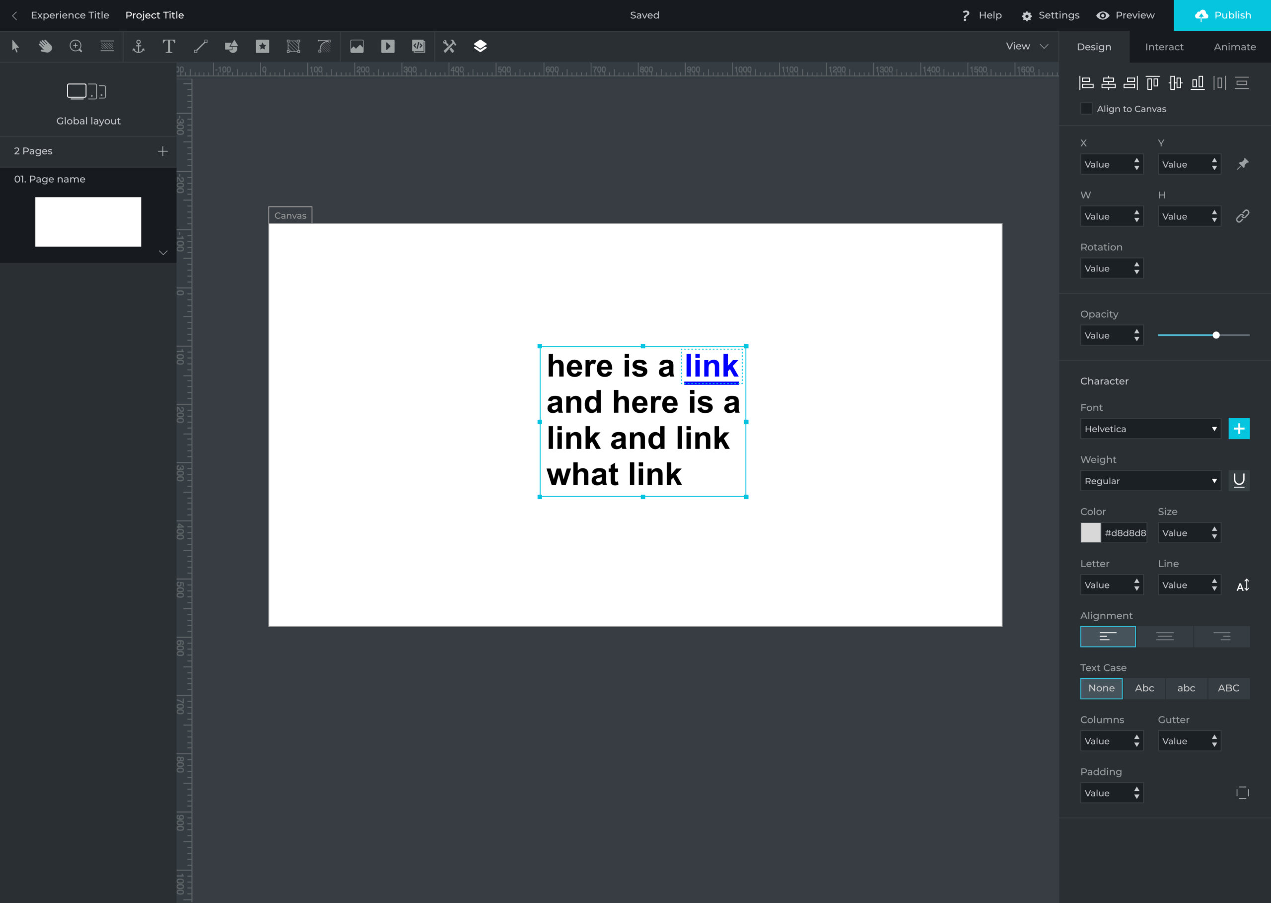 Text-Box-Selected-with-Link